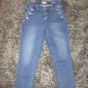 Nicole Miller Soho High Rise Slim Straight Jeans Women's Size 4